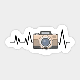 Heartbeat - Photography Sticker